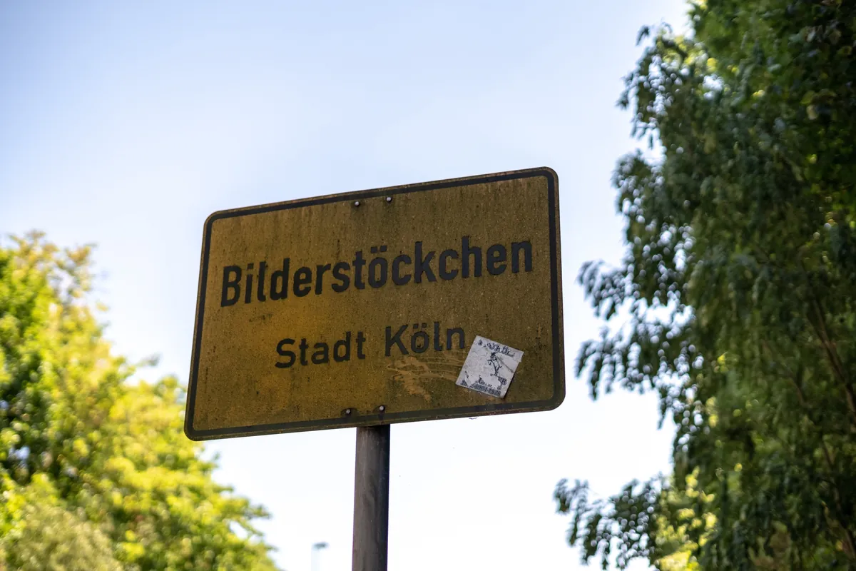 Stadtteilschild Köln Bilderstöckchen