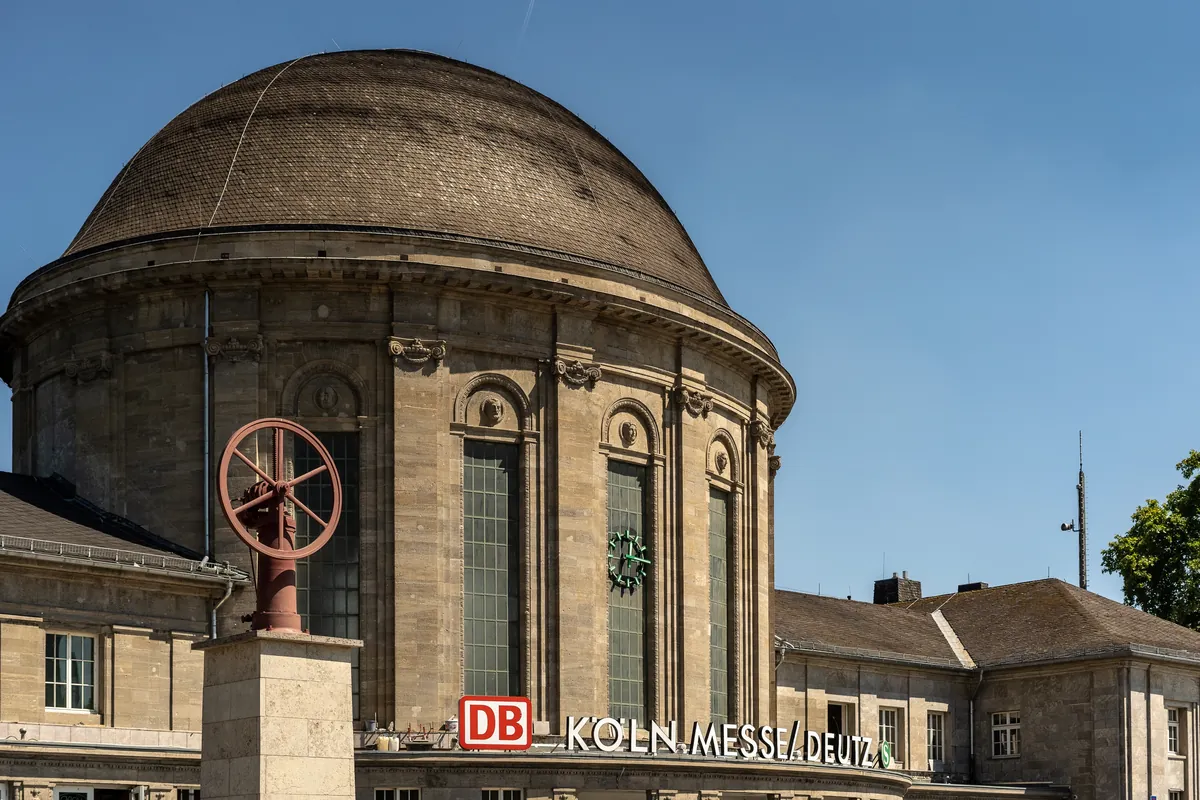 Bahnhof in Köln Deutz