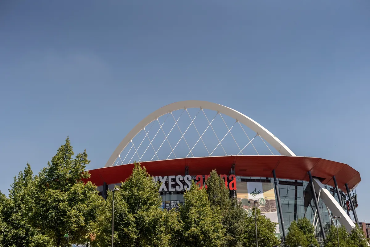 Lanxess Arena in Köln Deutz