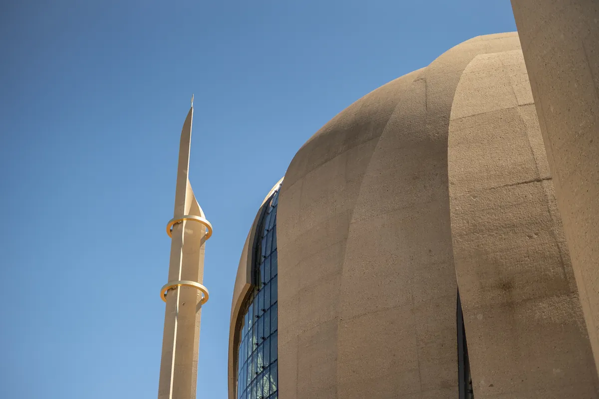 DITIB Zentralmoschee in Köln Ehrenfeld