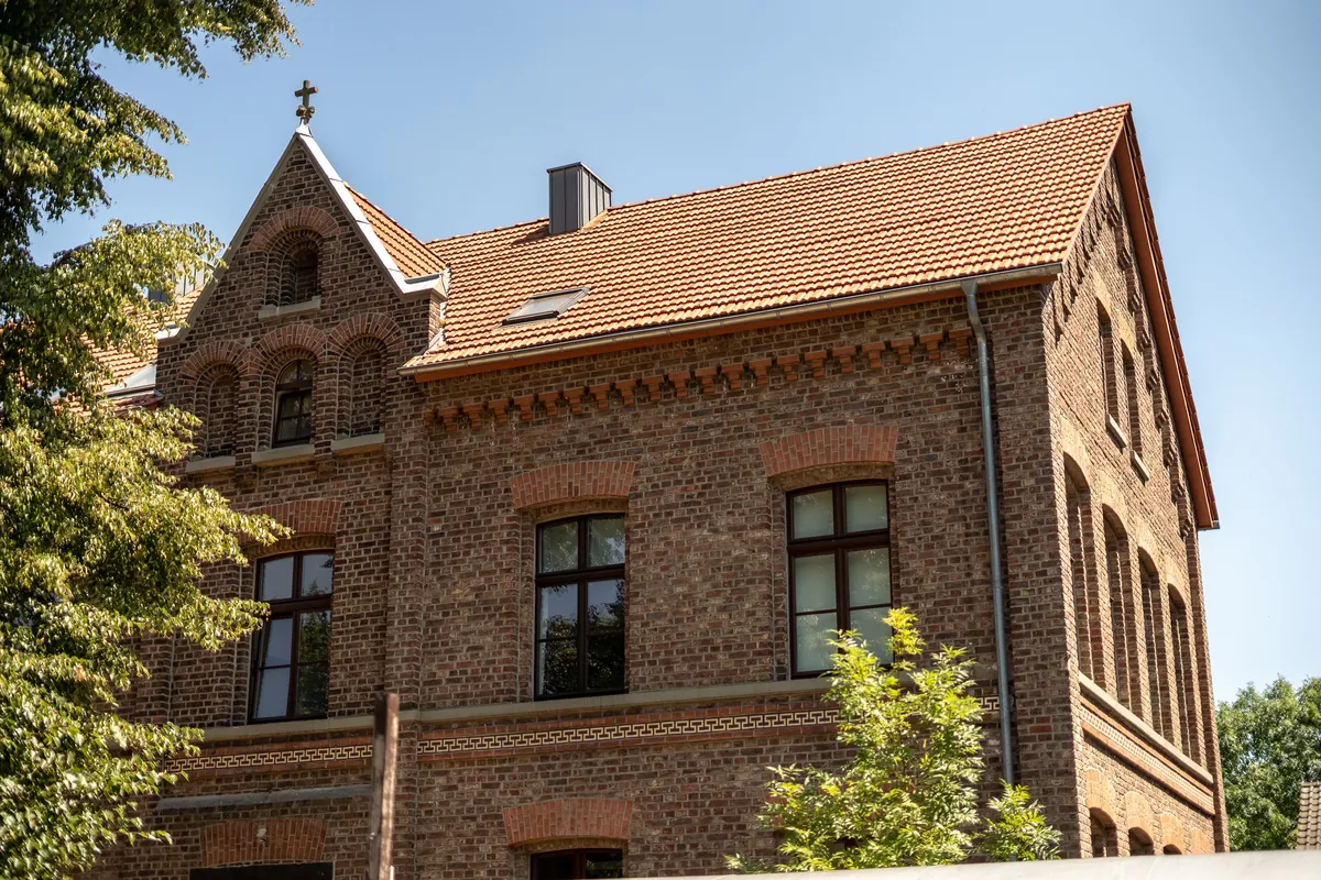 Backsteinhaus an der Weilerstraße in Köln Esch Auweiler
