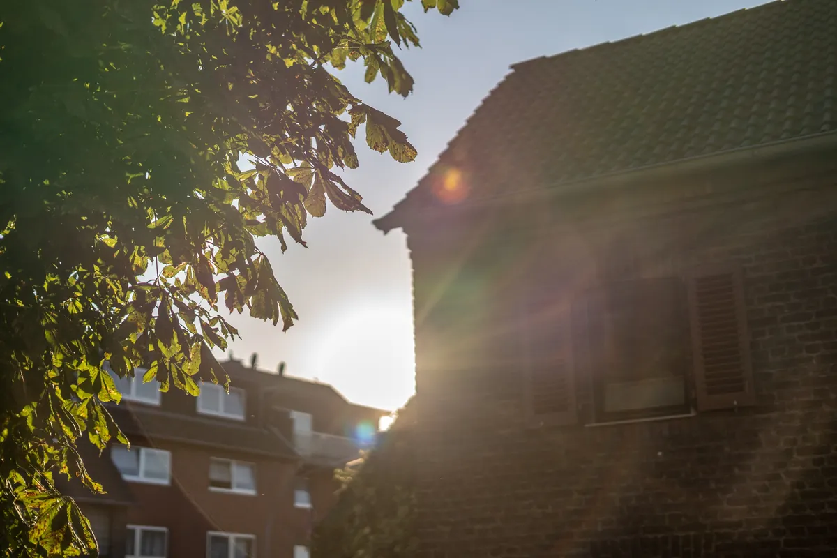 Backsteinhaus am Kasselberger Weg in Köln Merkenich