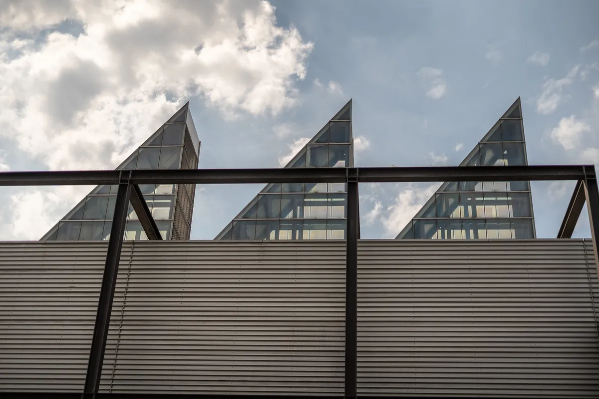 Umspannwerk am Mediapark in Köln Neustadt Nord