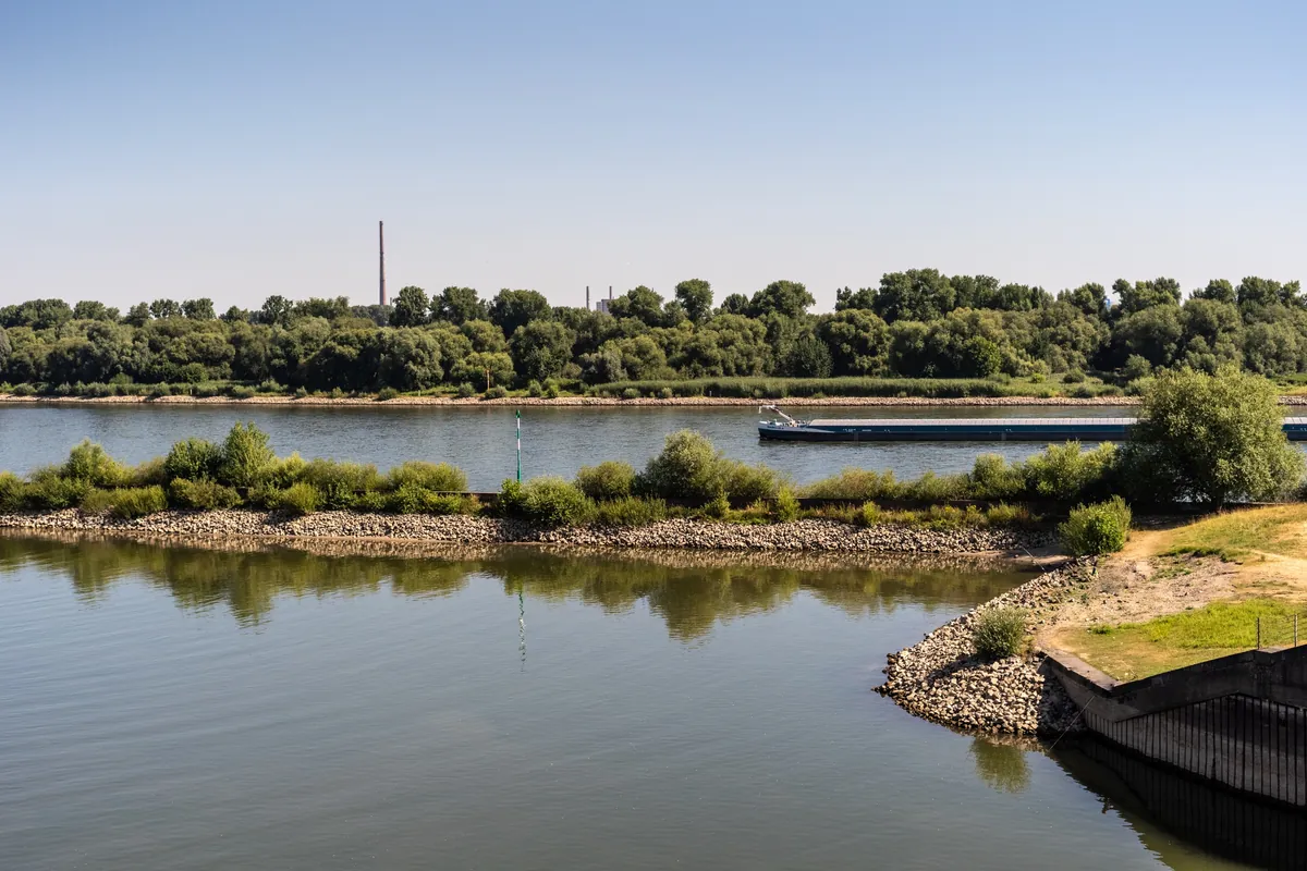 Hafen in Köln Niehl