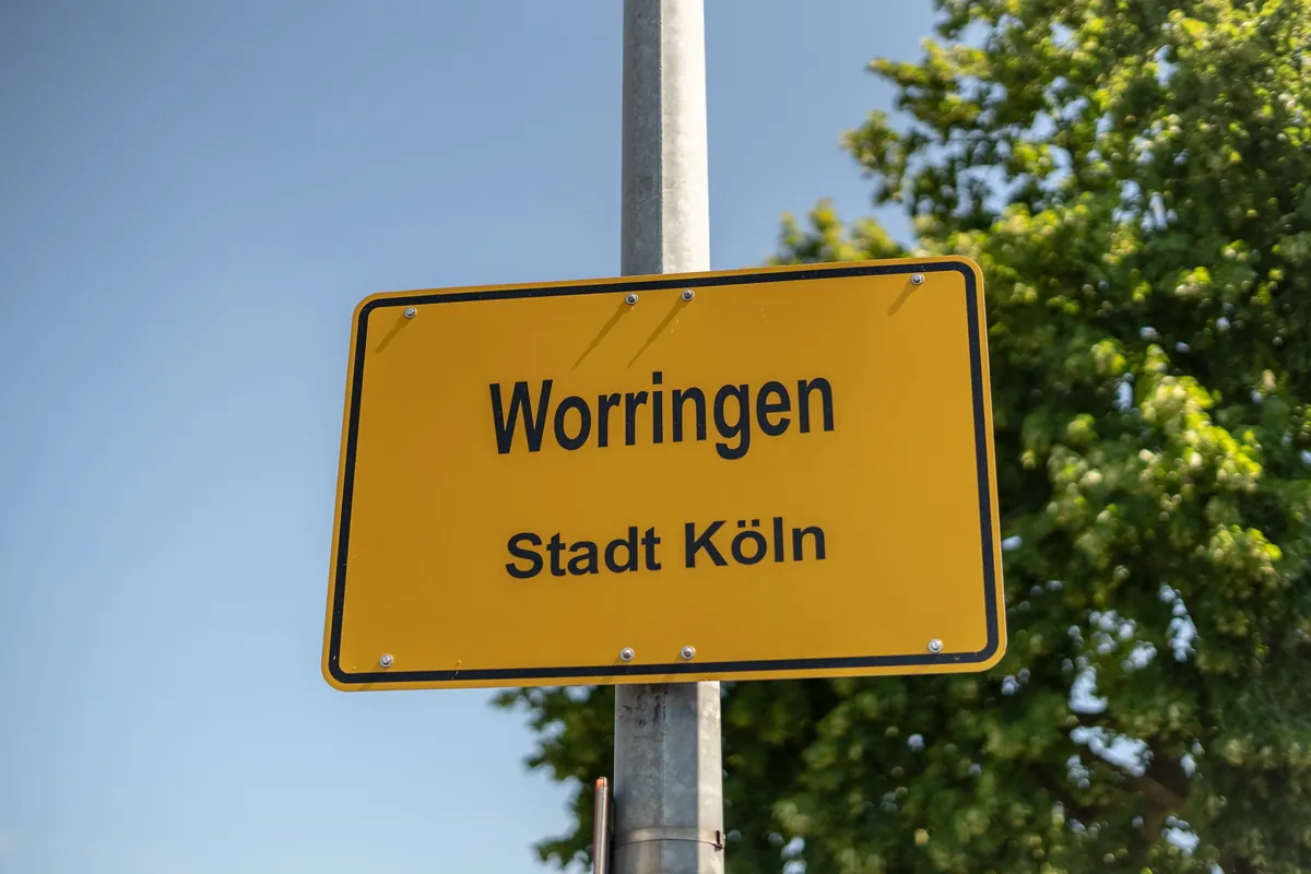 Stadtteilschild Köln Worringen